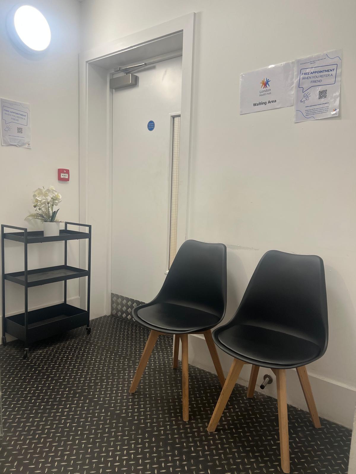 Waiting Area at London Health Hub